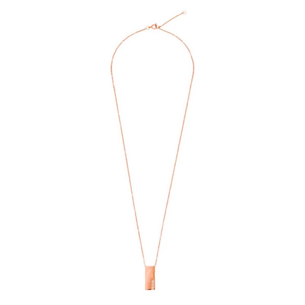 🆕Summer & Rose Rectangle Necklace - Picture 2 of 3